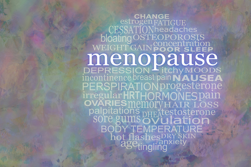 Image Hormon Menopause Centre Wordcloud - Dr. med. Sema Kolay | Practice for gynaecology and obstetrics Heidelberg